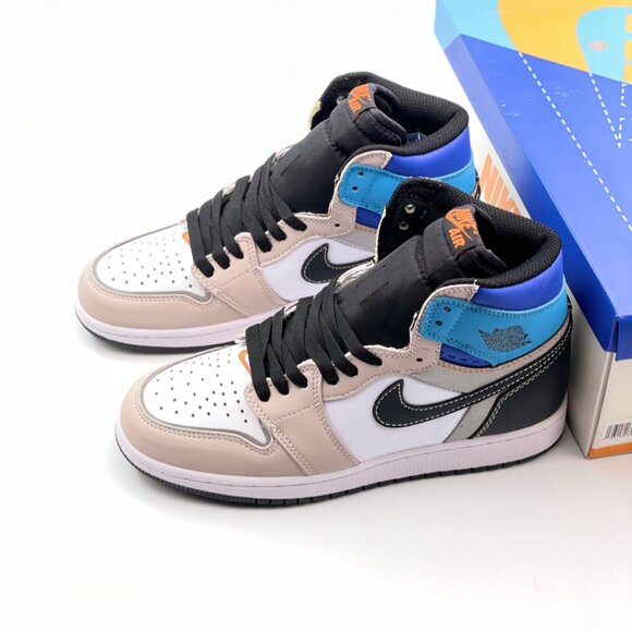 Air Jordan 1 high-top casual fashion sneakers - Picture 1 of 6